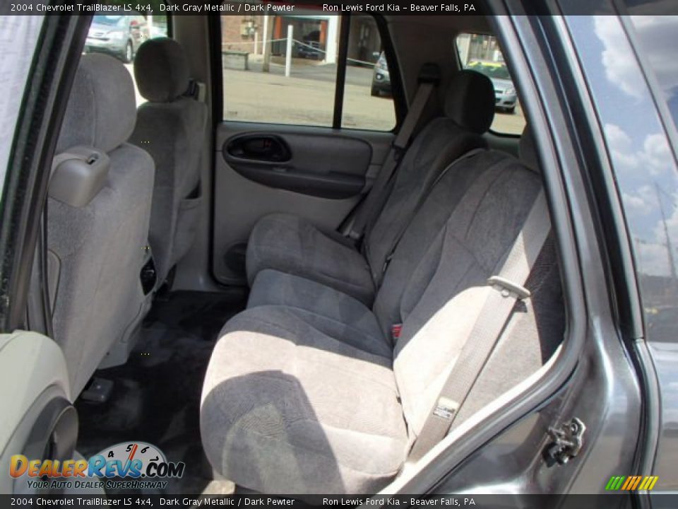 2004 Chevrolet TrailBlazer LS 4x4 Dark Gray Metallic / Dark Pewter Photo #13