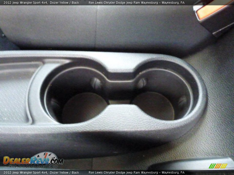 2012 Jeep Wrangler Sport 4x4 Dozer Yellow / Black Photo #17