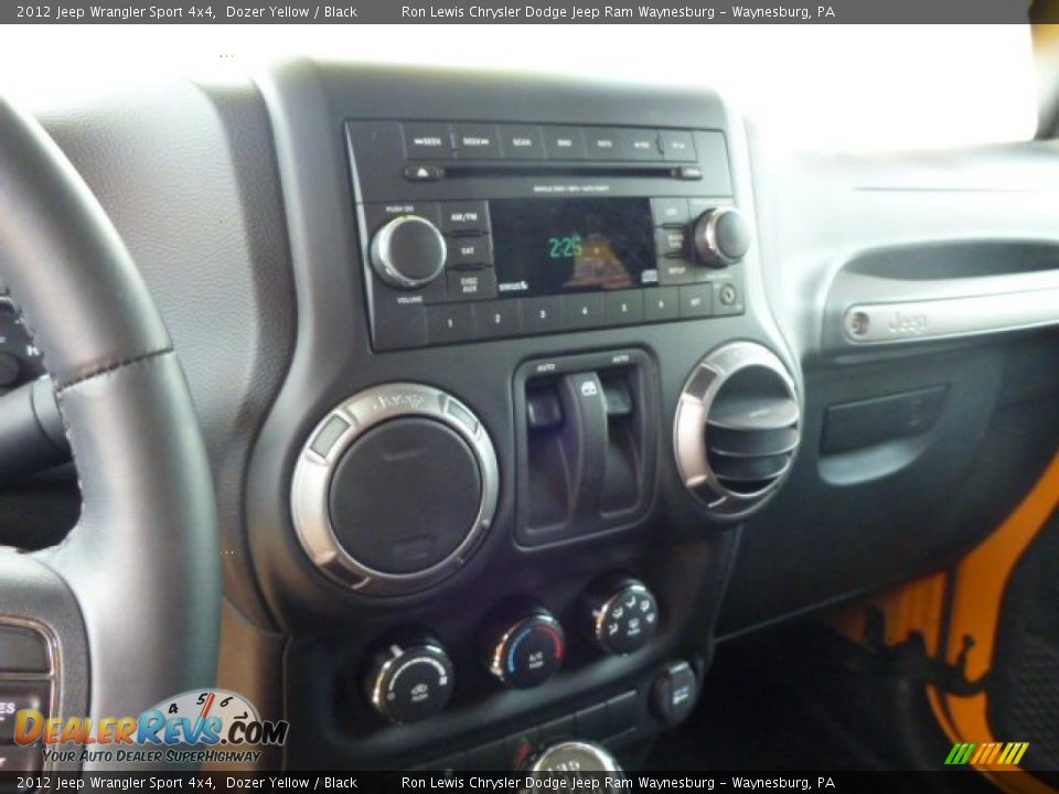 2012 Jeep Wrangler Sport 4x4 Dozer Yellow / Black Photo #18