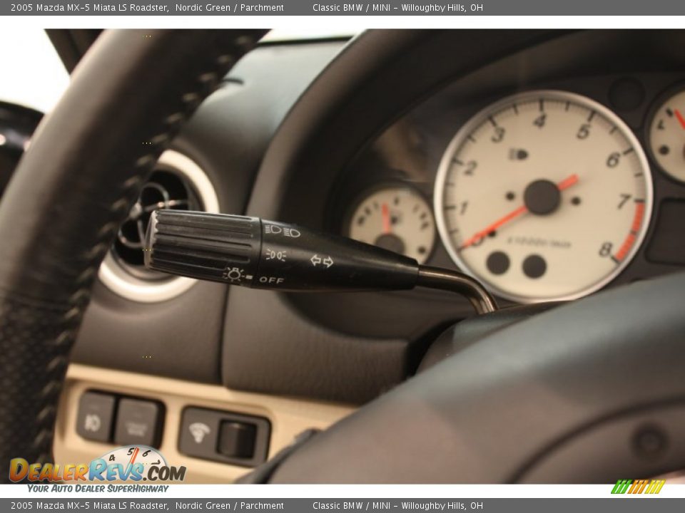 Controls of 2005 Mazda MX-5 Miata LS Roadster Photo #13