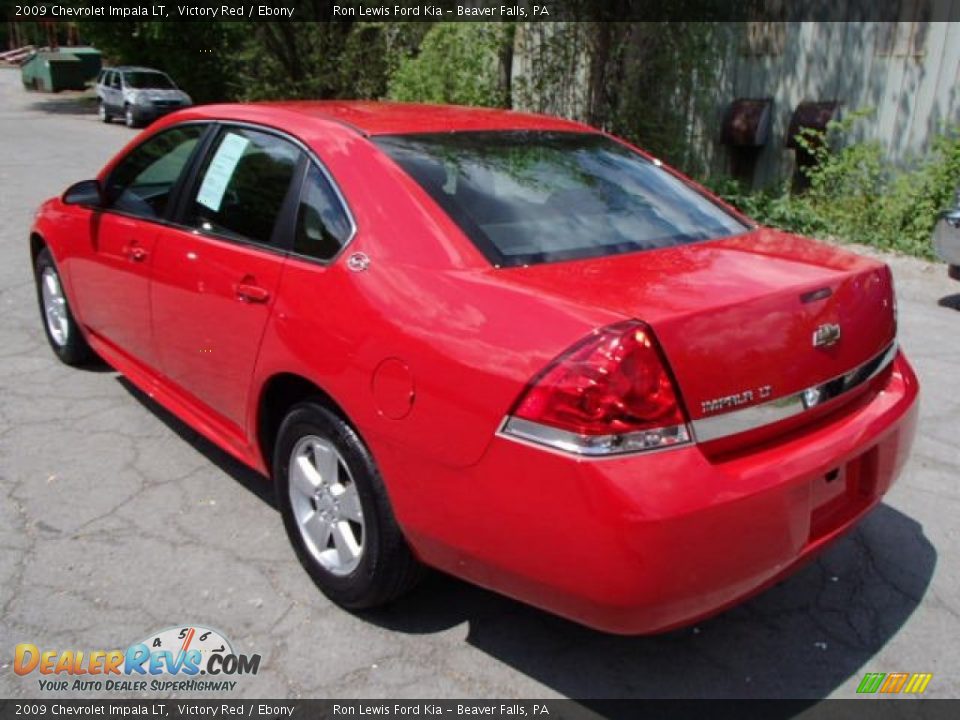 2009 Chevrolet Impala LT Victory Red / Ebony Photo #6