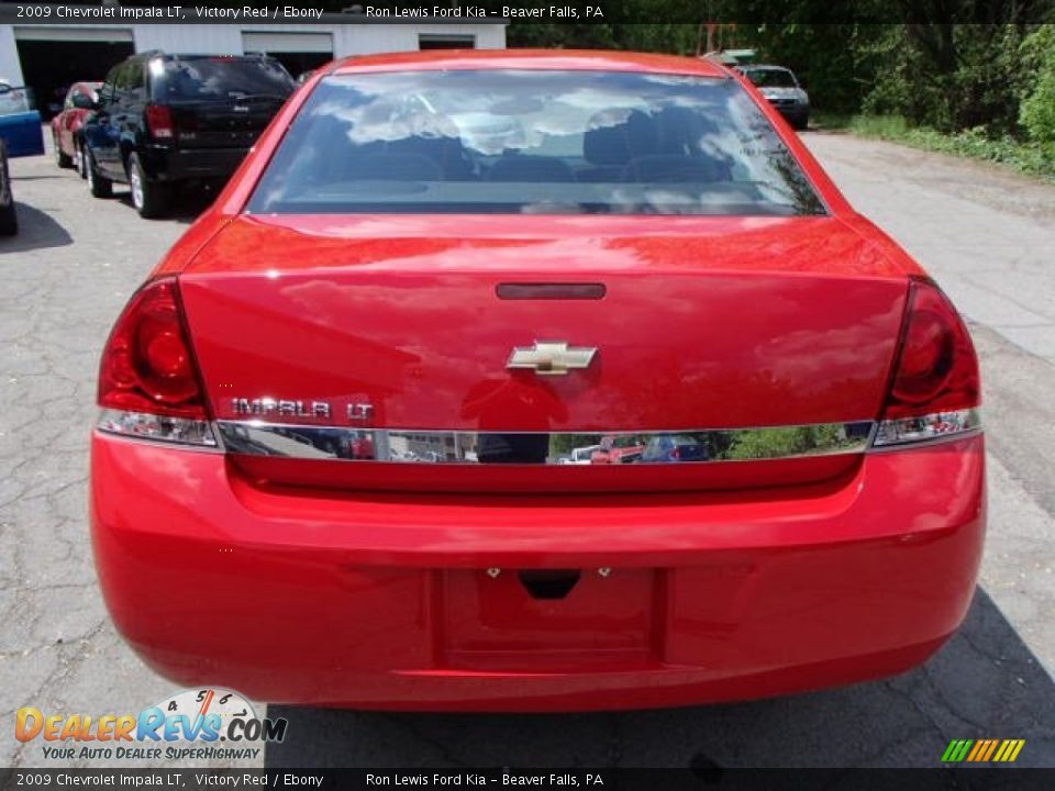2009 Chevrolet Impala LT Victory Red / Ebony Photo #7
