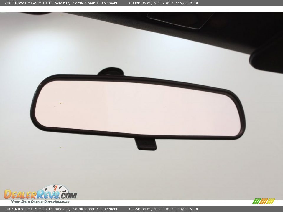 2005 Mazda MX-5 Miata LS Roadster Nordic Green / Parchment Photo #16