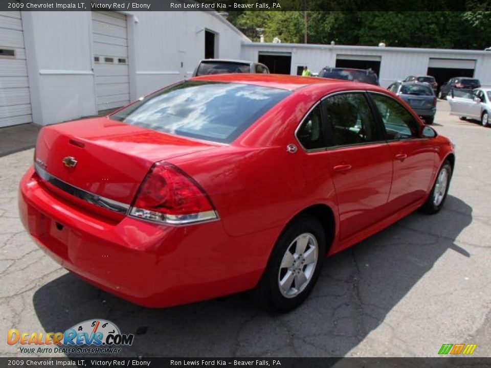 2009 Chevrolet Impala LT Victory Red / Ebony Photo #8