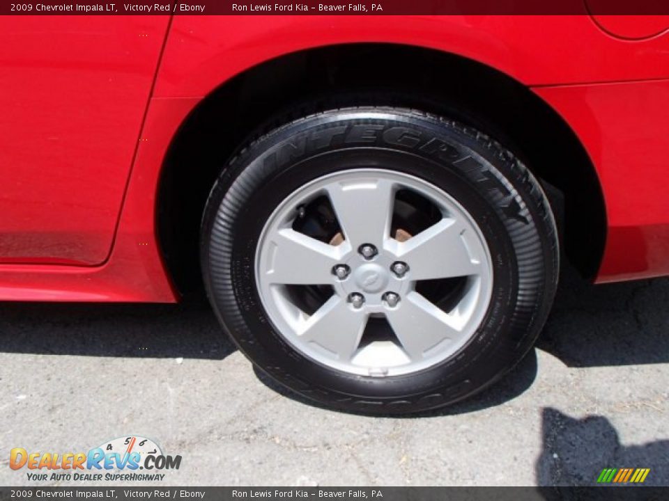 2009 Chevrolet Impala LT Victory Red / Ebony Photo #9