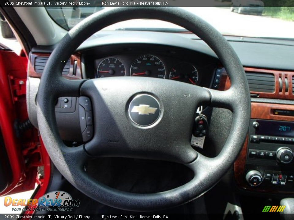 2009 Chevrolet Impala LT Victory Red / Ebony Photo #18