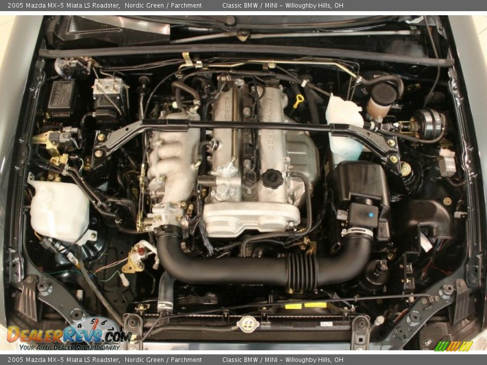 2005 Mazda MX-5 Miata LS Roadster 1.8 Liter DOHC 16-Valve 4 Cylinder Engine Photo #27