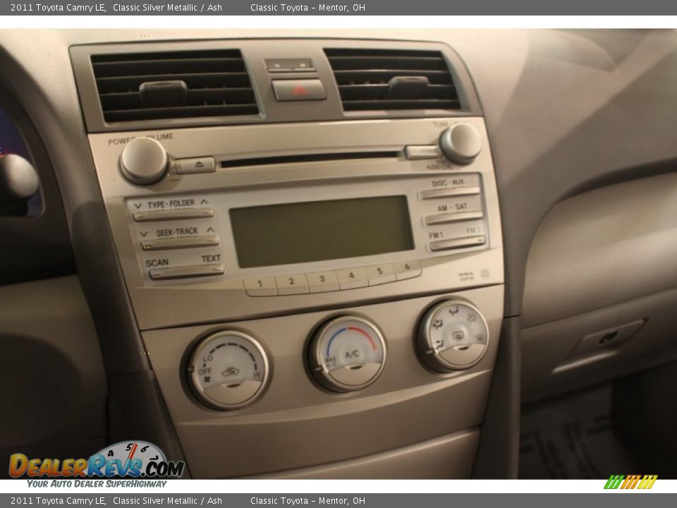 2011 Toyota Camry LE Classic Silver Metallic / Ash Photo #9