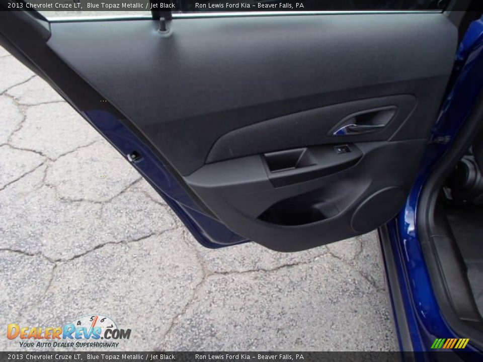 2013 Chevrolet Cruze LT Blue Topaz Metallic / Jet Black Photo #14