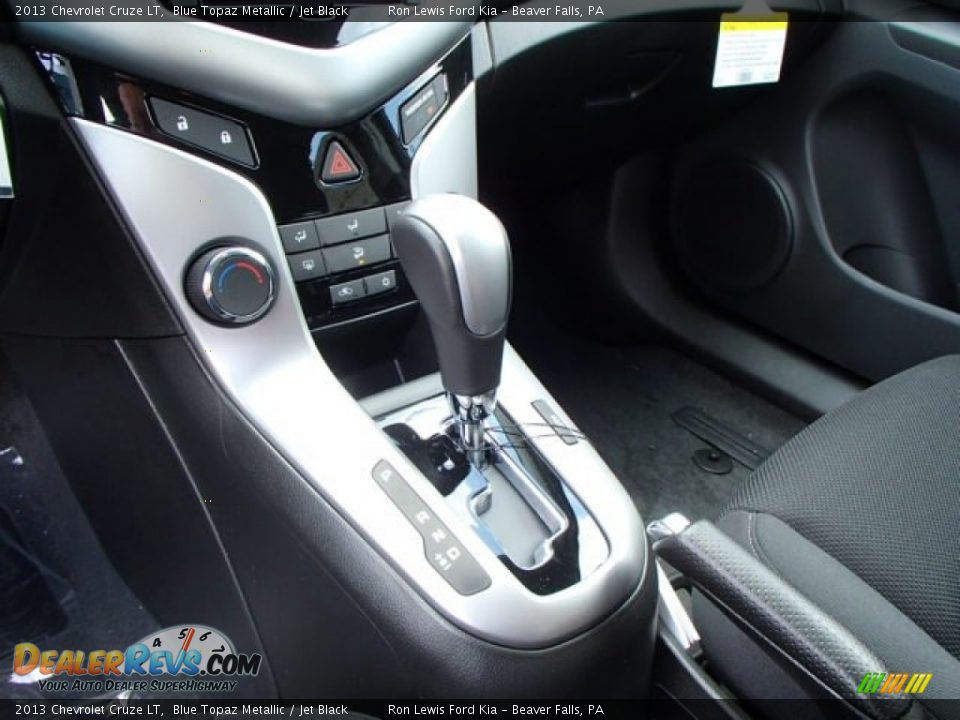 2013 Chevrolet Cruze LT Blue Topaz Metallic / Jet Black Photo #17