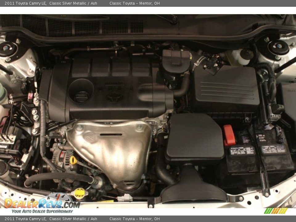 2011 Toyota Camry LE Classic Silver Metallic / Ash Photo #16