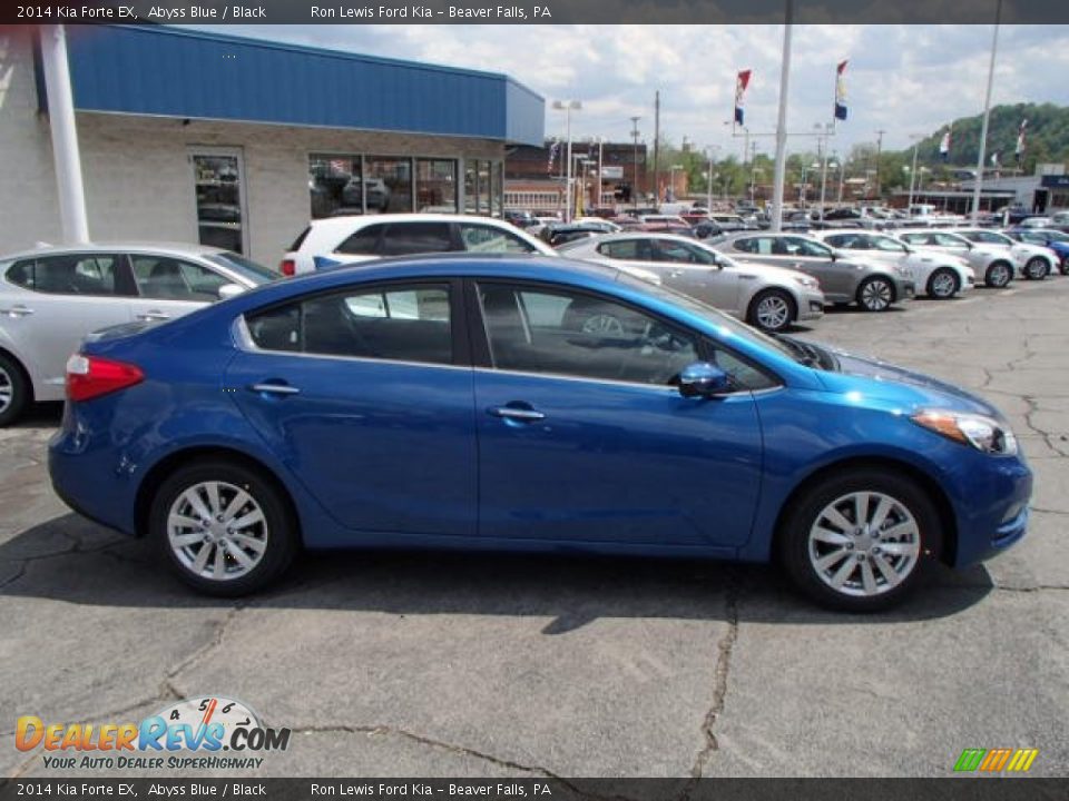 Abyss Blue 2014 Kia Forte EX Photo #1