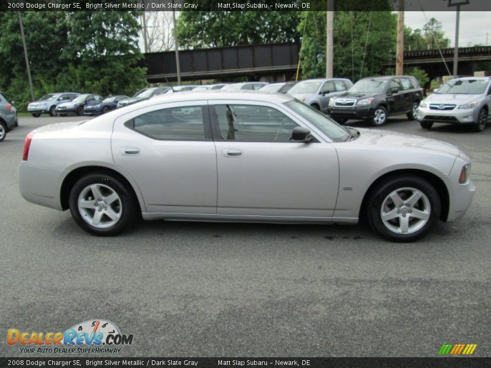 2008 Dodge Charger SE Bright Silver Metallic / Dark Slate Gray Photo #5