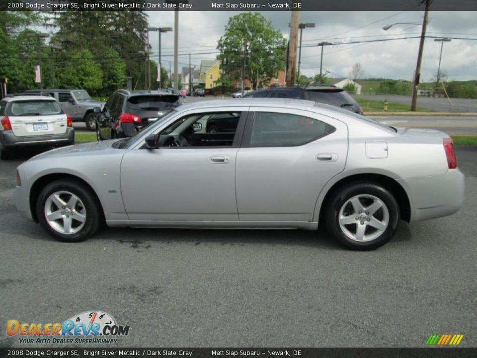 Bright Silver Metallic 2008 Dodge Charger SE Photo #9