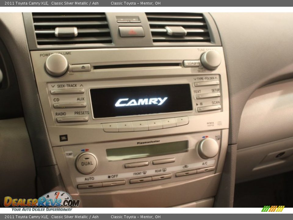 2011 Toyota Camry XLE Classic Silver Metallic / Ash Photo #11