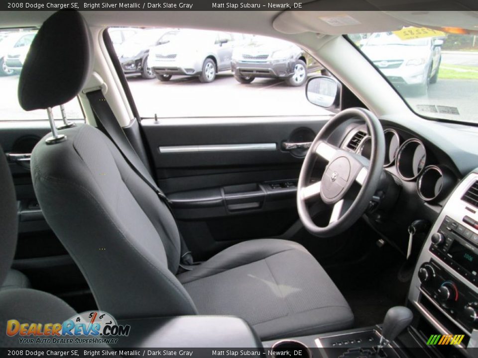 2008 Dodge Charger SE Bright Silver Metallic / Dark Slate Gray Photo #15