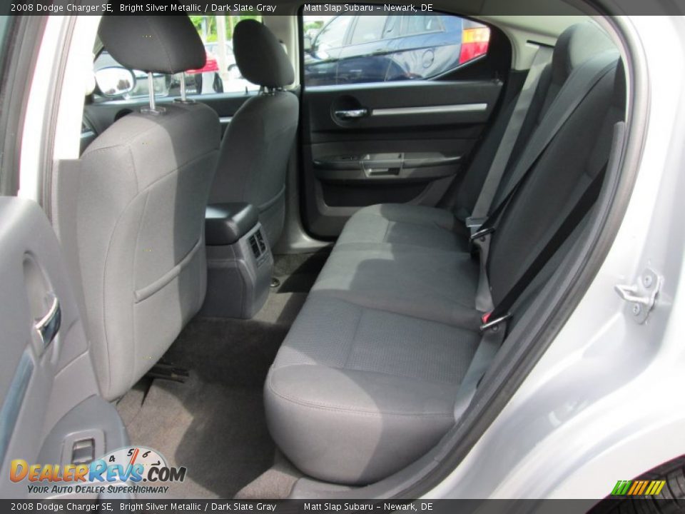 2008 Dodge Charger SE Bright Silver Metallic / Dark Slate Gray Photo #19