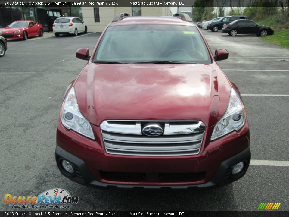 2013 Subaru Outback 2.5i Premium Venetian Red Pearl / Black Photo #3