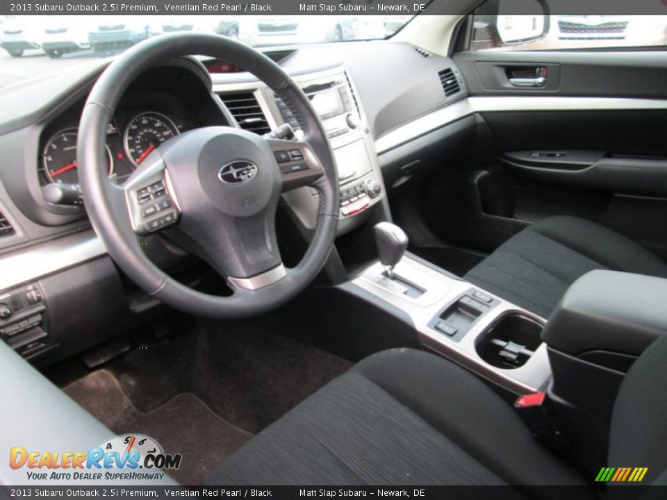 2013 Subaru Outback 2.5i Premium Venetian Red Pearl / Black Photo #10