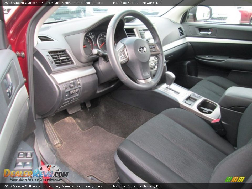2013 Subaru Outback 2.5i Premium Venetian Red Pearl / Black Photo #11