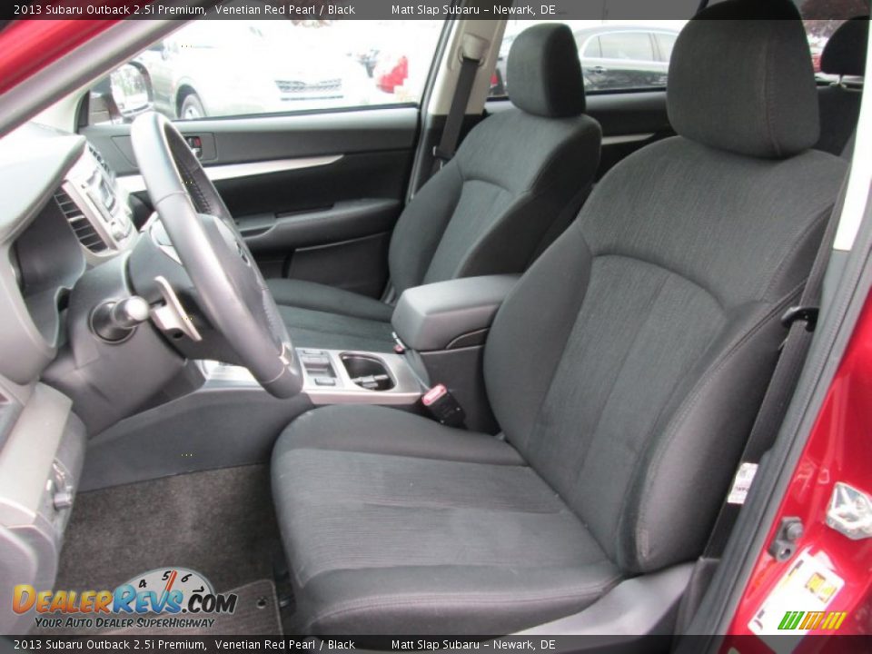 2013 Subaru Outback 2.5i Premium Venetian Red Pearl / Black Photo #14