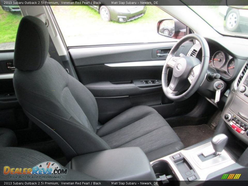 2013 Subaru Outback 2.5i Premium Venetian Red Pearl / Black Photo #15