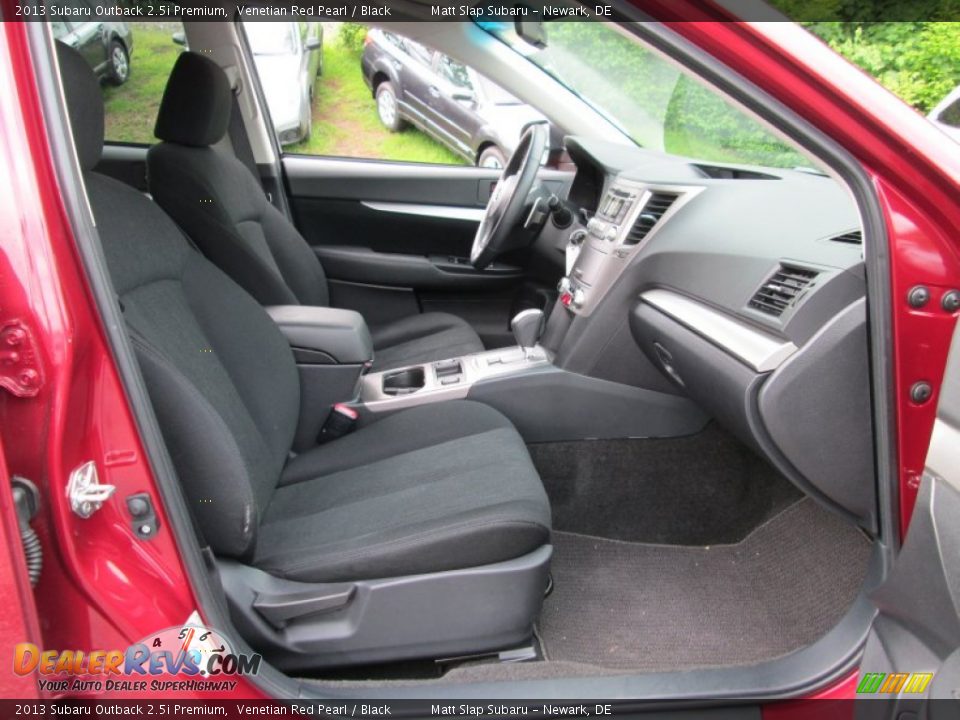 2013 Subaru Outback 2.5i Premium Venetian Red Pearl / Black Photo #16