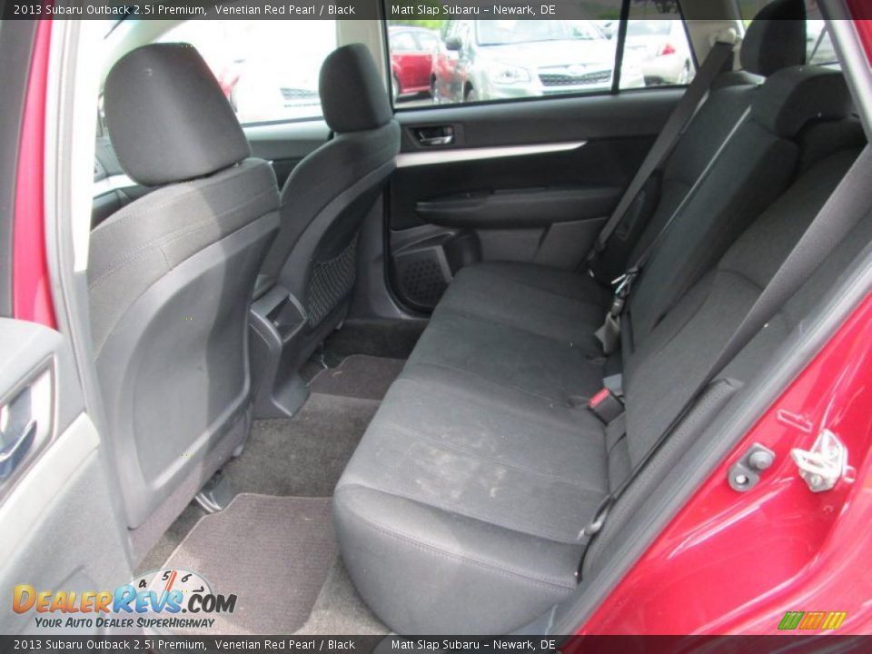 2013 Subaru Outback 2.5i Premium Venetian Red Pearl / Black Photo #19
