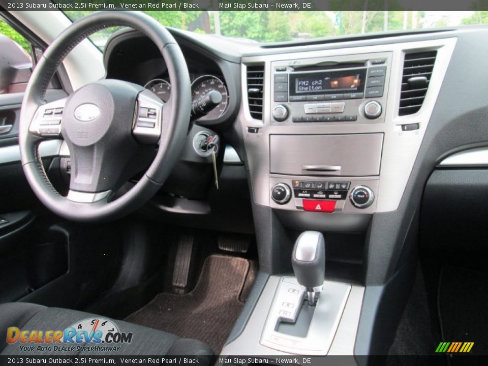 2013 Subaru Outback 2.5i Premium Venetian Red Pearl / Black Photo #22