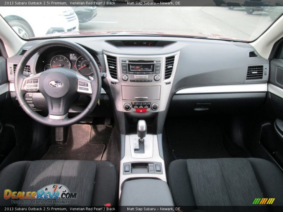 2013 Subaru Outback 2.5i Premium Venetian Red Pearl / Black Photo #23