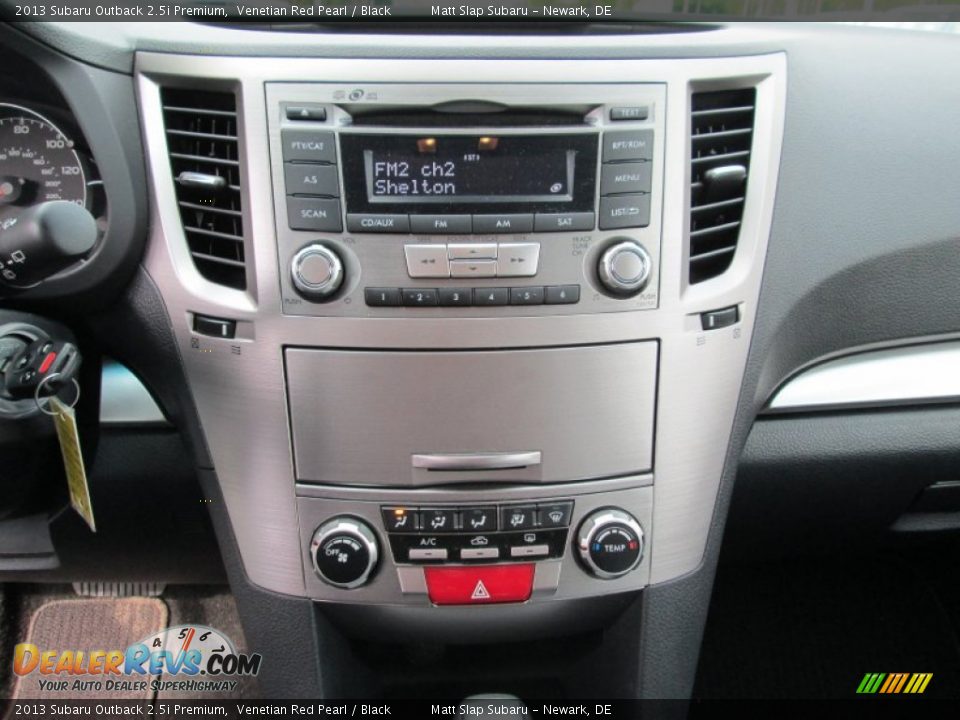 2013 Subaru Outback 2.5i Premium Venetian Red Pearl / Black Photo #24