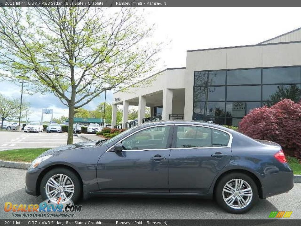 Blue Slate 2011 Infiniti G 37 x AWD Sedan Photo #3