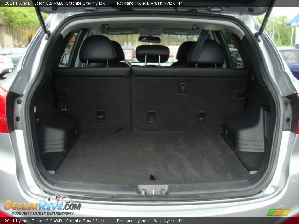 2011 Hyundai Tucson GLS AWD Graphite Gray / Black Photo #20