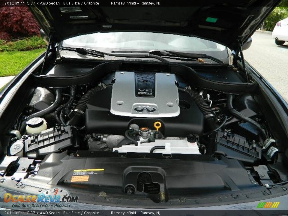 2011 Infiniti G 37 x AWD Sedan 3.7 Liter DOHC 24-Valve CVTCS V6 Engine Photo #8