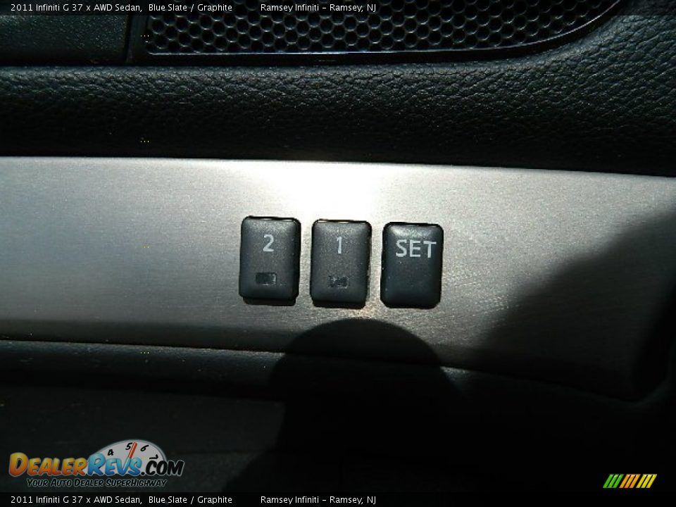 2011 Infiniti G 37 x AWD Sedan Blue Slate / Graphite Photo #22