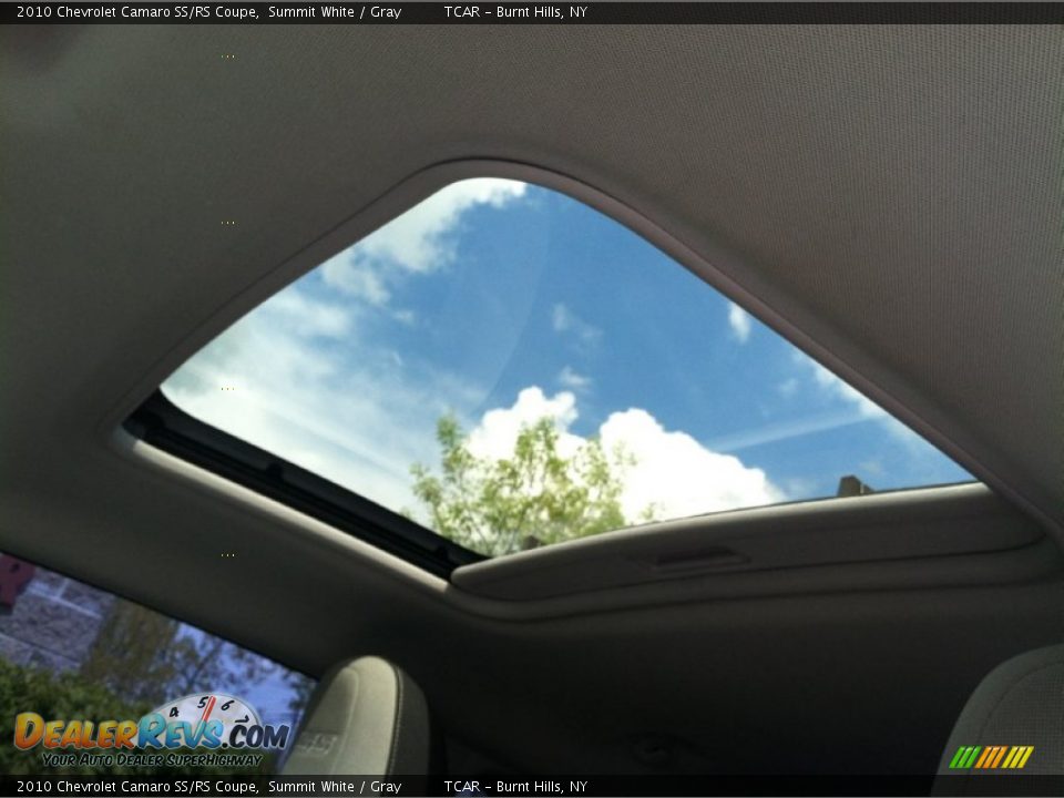 2010 Chevrolet Camaro SS/RS Coupe Summit White / Gray Photo #9