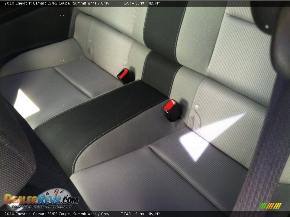 2010 Chevrolet Camaro SS/RS Coupe Summit White / Gray Photo #10