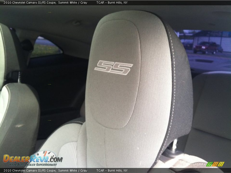 2010 Chevrolet Camaro SS/RS Coupe Summit White / Gray Photo #11