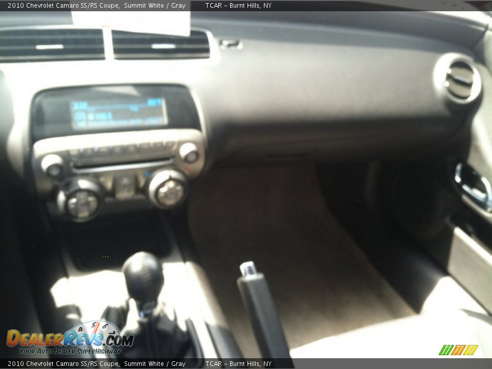 2010 Chevrolet Camaro SS/RS Coupe Summit White / Gray Photo #12