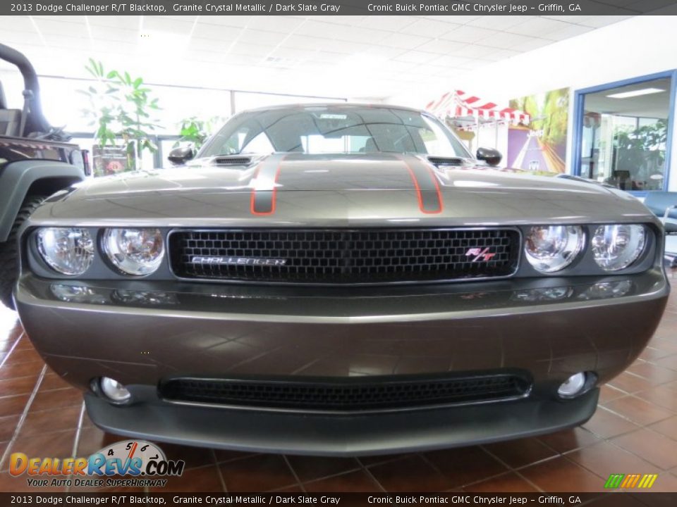 2013 Dodge Challenger R/T Blacktop Granite Crystal Metallic / Dark Slate Gray Photo #2