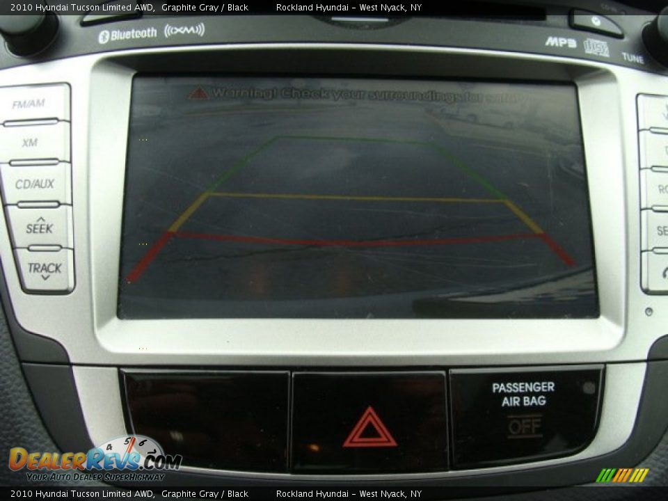 2010 Hyundai Tucson Limited AWD Graphite Gray / Black Photo #20