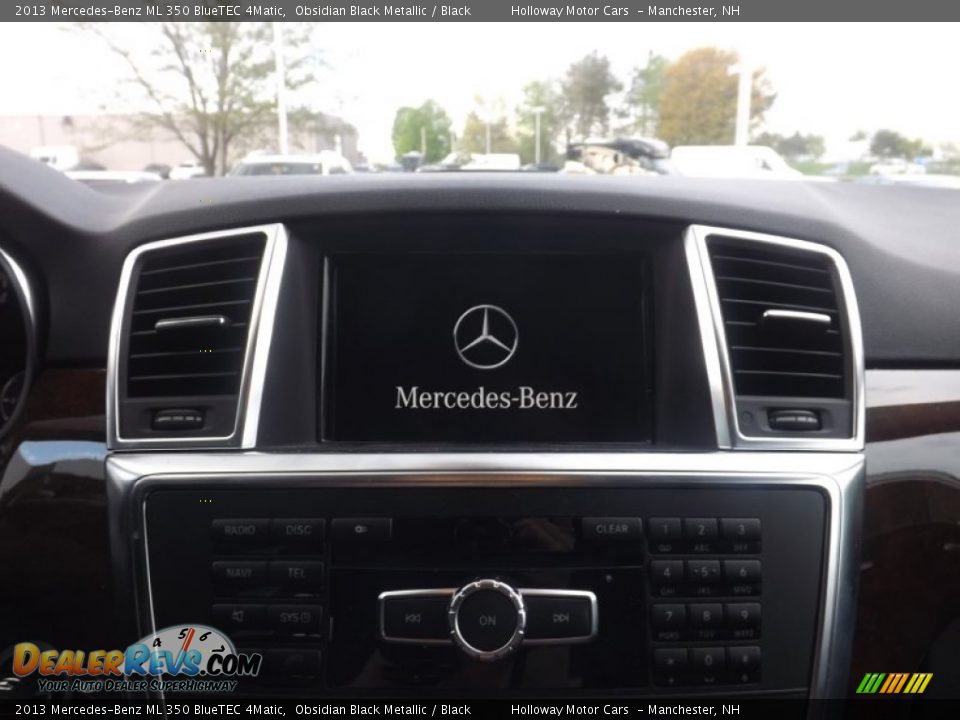 2013 Mercedes-Benz ML 350 BlueTEC 4Matic Obsidian Black Metallic / Black Photo #10