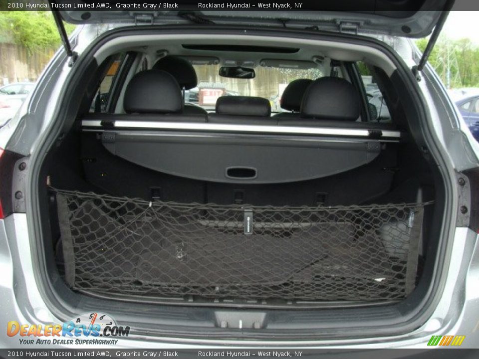 2010 Hyundai Tucson Limited AWD Graphite Gray / Black Photo #22