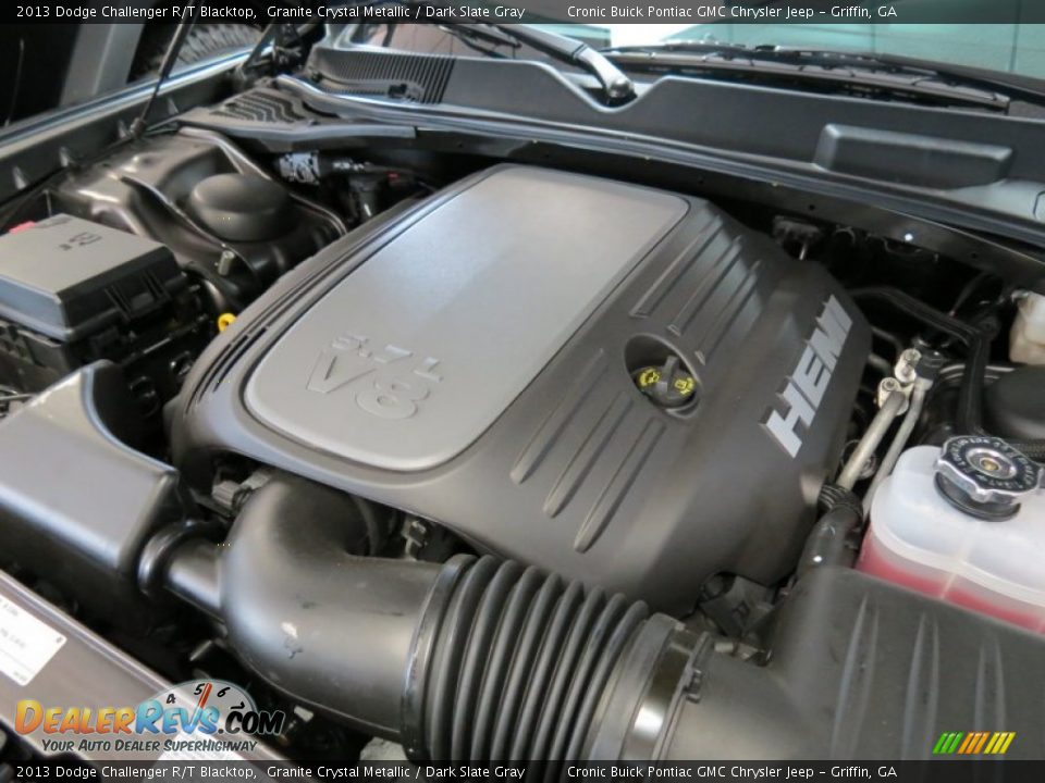 2013 Dodge Challenger R/T Blacktop Granite Crystal Metallic / Dark Slate Gray Photo #17
