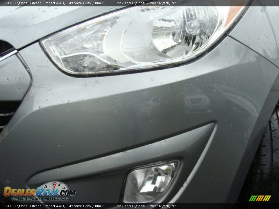 2010 Hyundai Tucson Limited AWD Graphite Gray / Black Photo #31