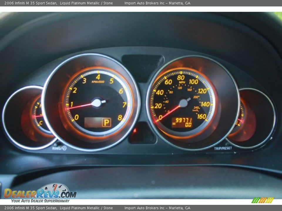 2006 Infiniti M 35 Sport Sedan Gauges Photo #12