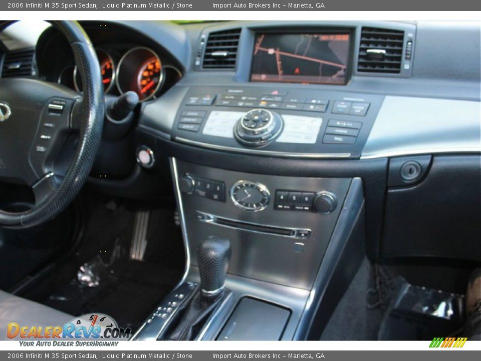 2006 Infiniti M 35 Sport Sedan Liquid Platinum Metallic / Stone Photo #18