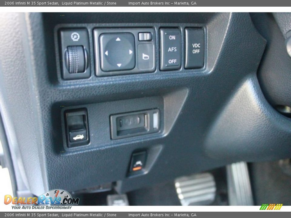 2006 Infiniti M 35 Sport Sedan Liquid Platinum Metallic / Stone Photo #20