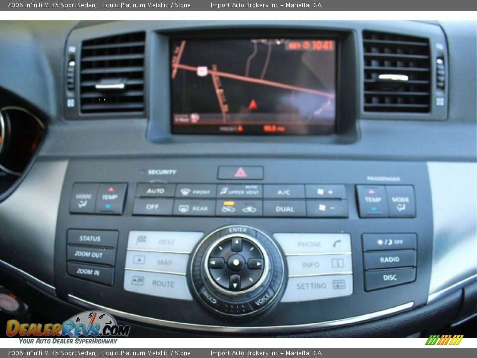 2006 Infiniti M 35 Sport Sedan Liquid Platinum Metallic / Stone Photo #25