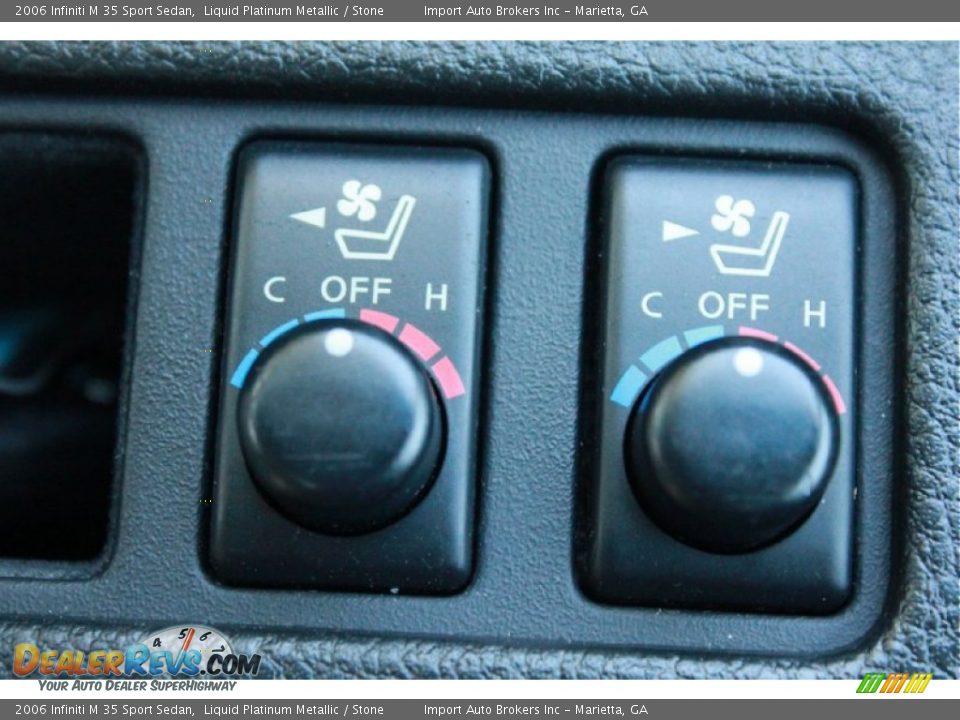 2006 Infiniti M 35 Sport Sedan Liquid Platinum Metallic / Stone Photo #27